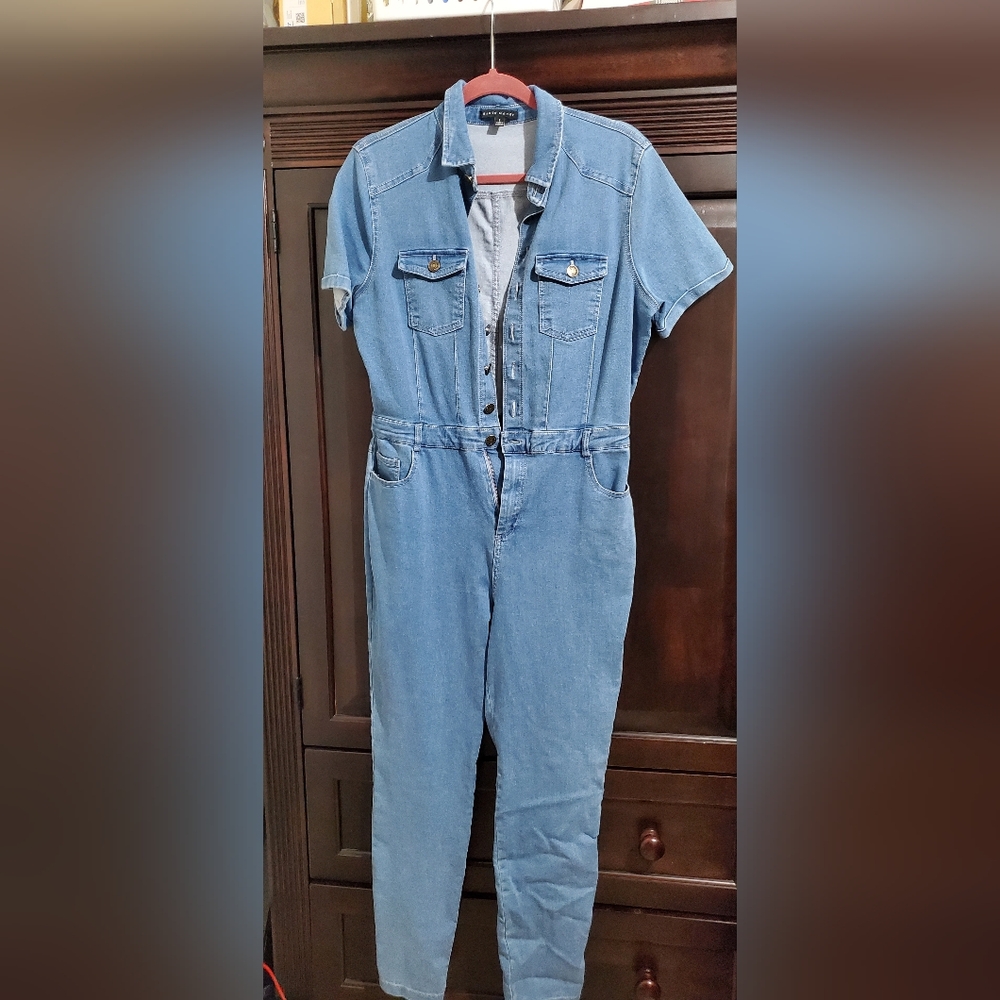 Denim jumpsuit